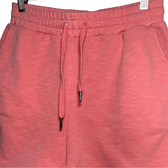 Sweaty Betty Essentials Longline 100% Cotton Sweat Shorts Pink Size Medium - Picture 11 of 16